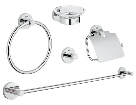Moen Retreat Bathroom Accessories in Brushed Nickel, Retreat Bathroom  Accessories