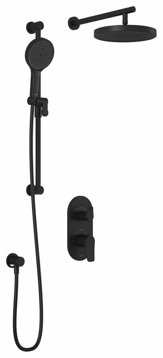 Moroka TD2 Plus Thermostatic Shower System with Diverter and Wall Arm