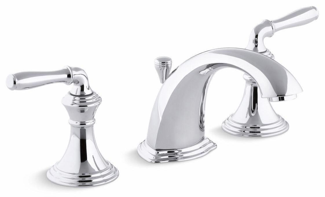 NEW Kohler good Bath Faucet Trim *T614-4S-C6* Polished Chrome/Blueberry