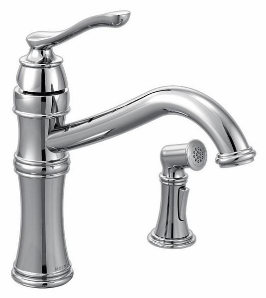 Belfield 1-Handle Kitchen Faucet with Separate Spray - Chrome 7245C Mo ...