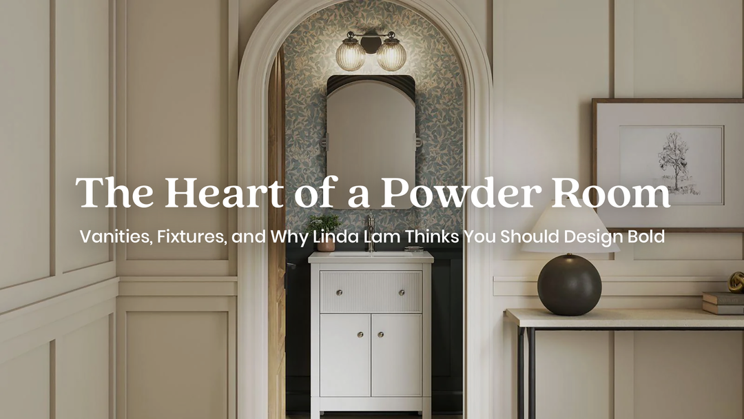 The Heart of a Powder Room and Why Linda Lam Thinks You Should Design Bold