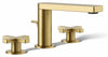 Vibrant Brushed Moderne Brass