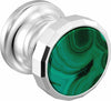 Polished Chrome Malachite