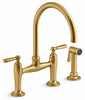 Vibrant Brushed Moderne Brass