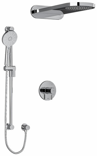 Riu Thermostatic Shower Faucet with Expansion PEX Connection