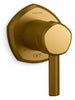 Vibrant Brushed Moderne Brass