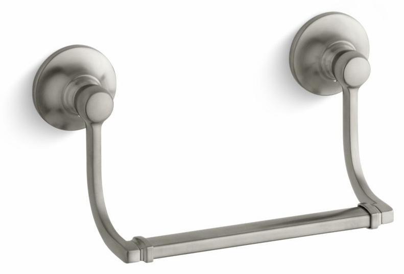 Kohler 22173-SN Bancroft Wall-mount supply elbow, Vibrant Polished Nic(中古品) Bancroft Wall Outlet With Check Valve - Matte Black 22173-BL