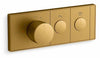 Vibrant Brushed Moderne Brass