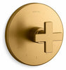 Vibrant Brushed Moderne Brass