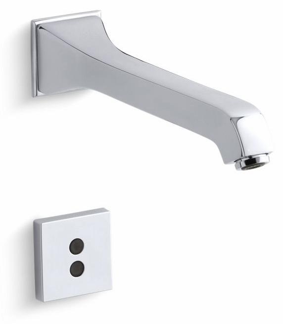 Memoirs Stately Wall Mount Touchless Bathroom Faucet Trim With Insight 