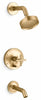 Vibrant Brushed Moderne Brass