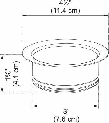 WDFLANGE-SS product image.