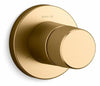 Vibrant Brushed Moderne Brass