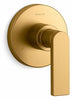 Vibrant Brushed Moderne Brass