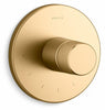 Vibrant Brushed Moderne Brass