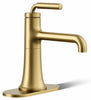 Vibrant Brushed Moderne Brass