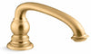 Vibrant Brushed Moderne Brass
