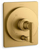 Vibrant Brushed Moderne Brass