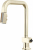 Polished Nickel/Wood