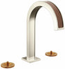 Polished Nickel/Wood