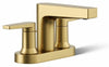 Vibrant Brushed Moderne Brass
