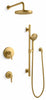 Vibrant Brushed Moderne Brass