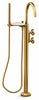 Vibrant Brushed Moderne Brass
