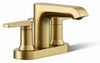 Vibrant Brushed Moderne Brass