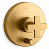 Vibrant Brushed Moderne Brass