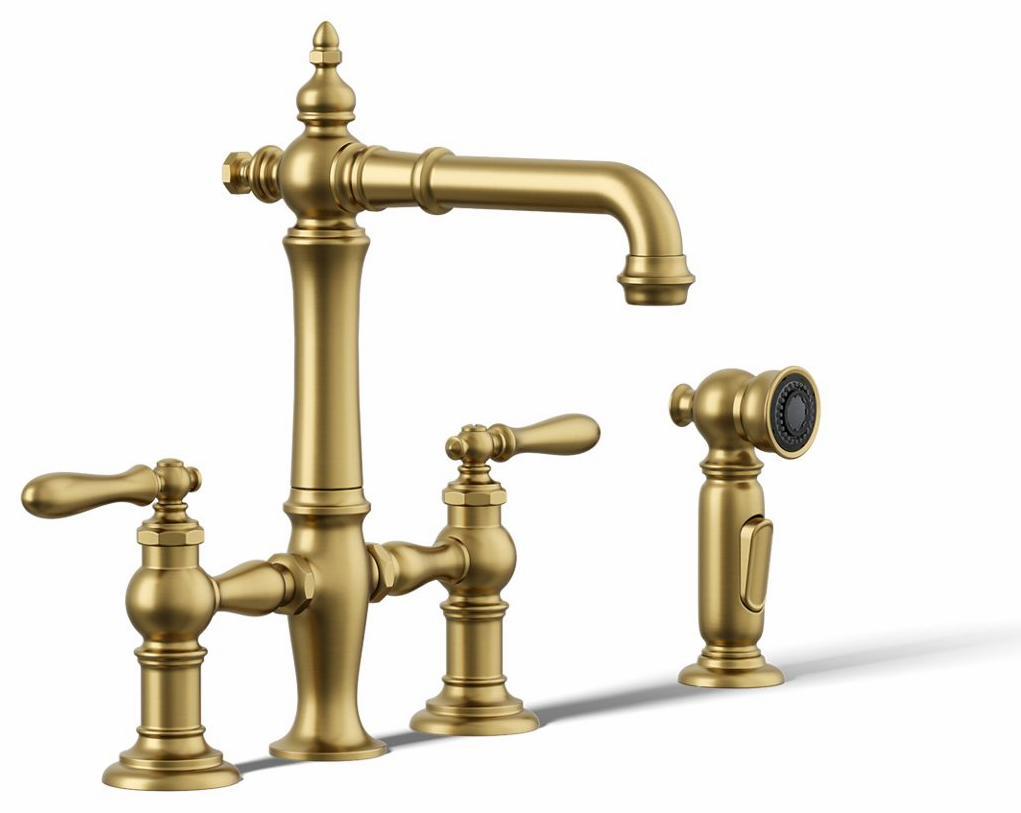 ARTIFACTS TISSUE CARRIAGE - Vibrant French Gold 72576-AF Kohler