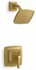 Vibrant Brushed Moderne Brass