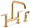 Vibrant Brushed Moderne Brass