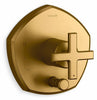 Vibrant Brushed Moderne Brass