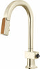 Polished Nickel/Wood