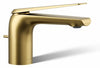 Vibrant Brushed Moderne Brass