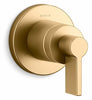 Vibrant Brushed Moderne Brass