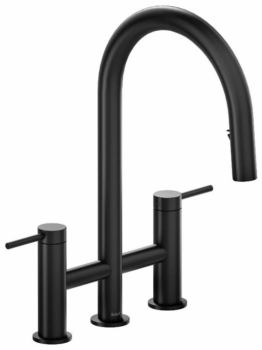 Azure Kitchen Faucet with Pulldown Spray - Chrome AZ101C RIOBEL – Splashes