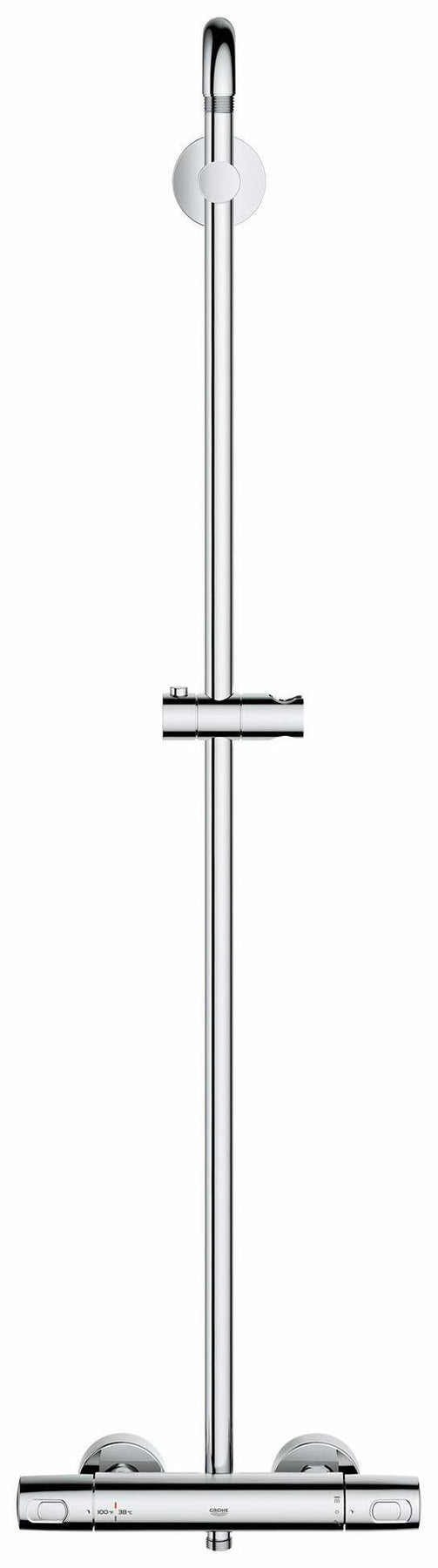 Euphoria 260 CoolTouch Thermostatic Shower System Chrome 26128002 Gr
