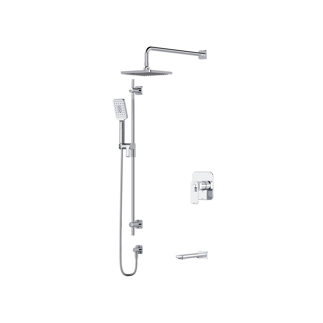 Equinox Tub & Shower Faucet Trim - Chrome TKIT1345EQNC RIOBEL