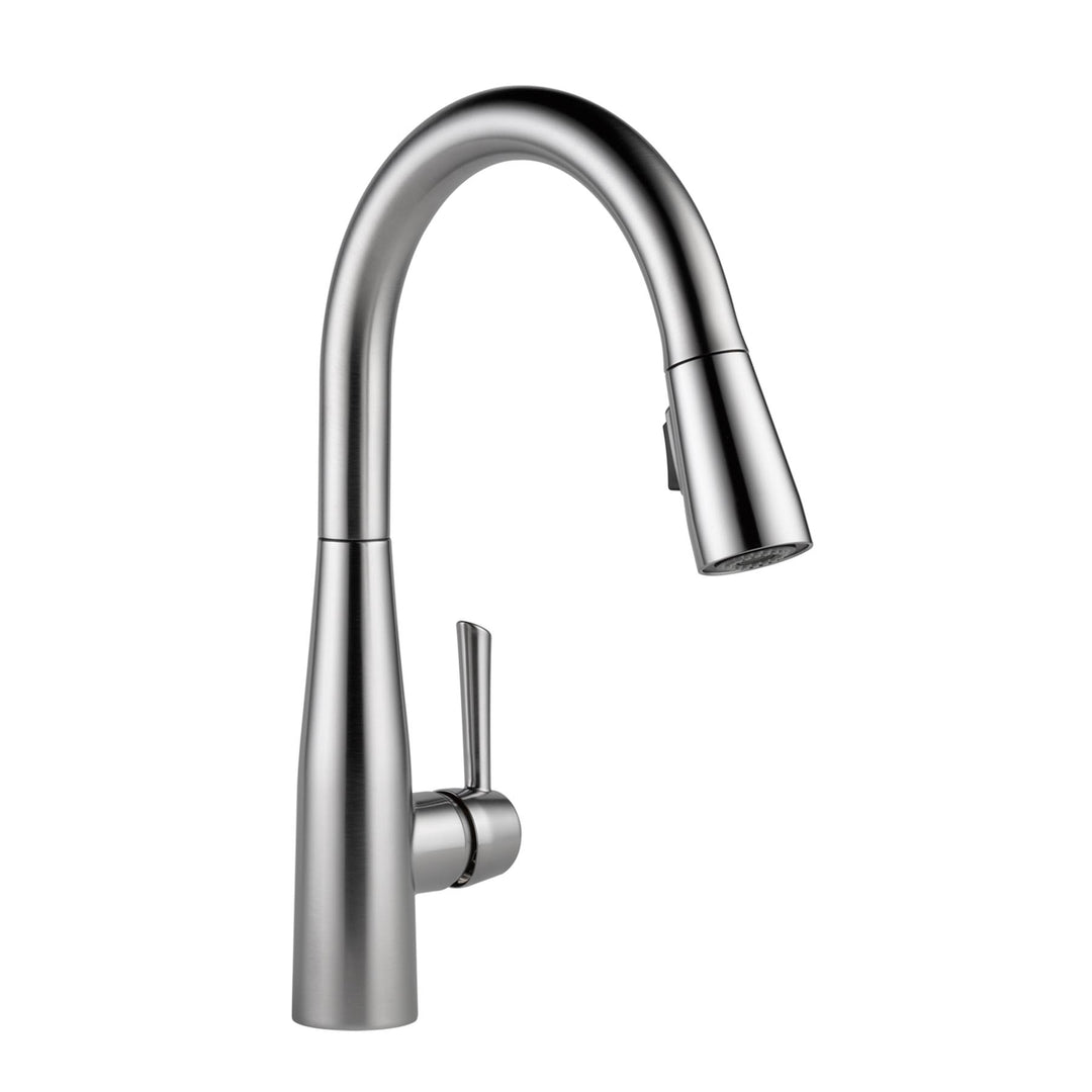 Essa Kitchen Faucet with Pulldown Spray - Arctic Stainless 9113-AR-DST Delta