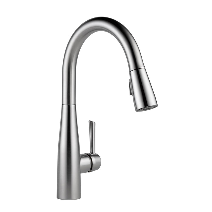 Essa Kitchen Faucet with Pulldown Spray - Arctic Stainless 9113-AR-DST Delta