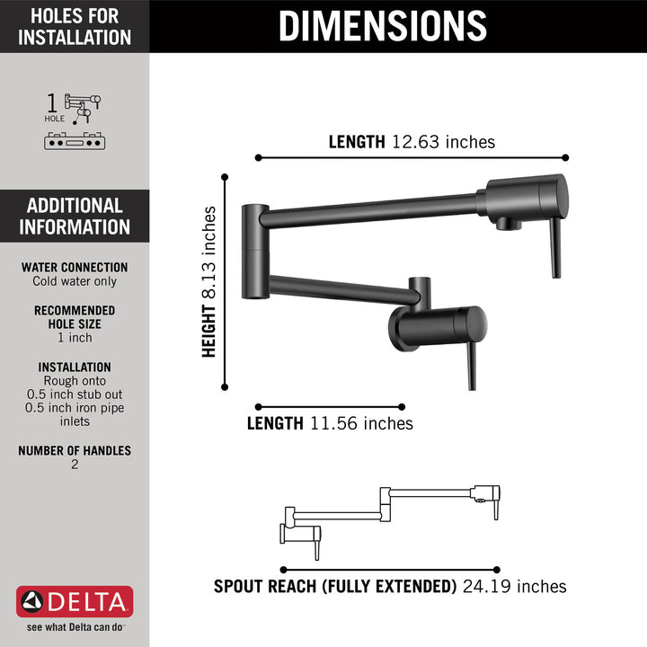 1165LF-BL product image.